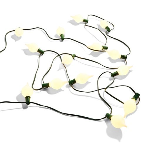 14' Matte Led String Lights White