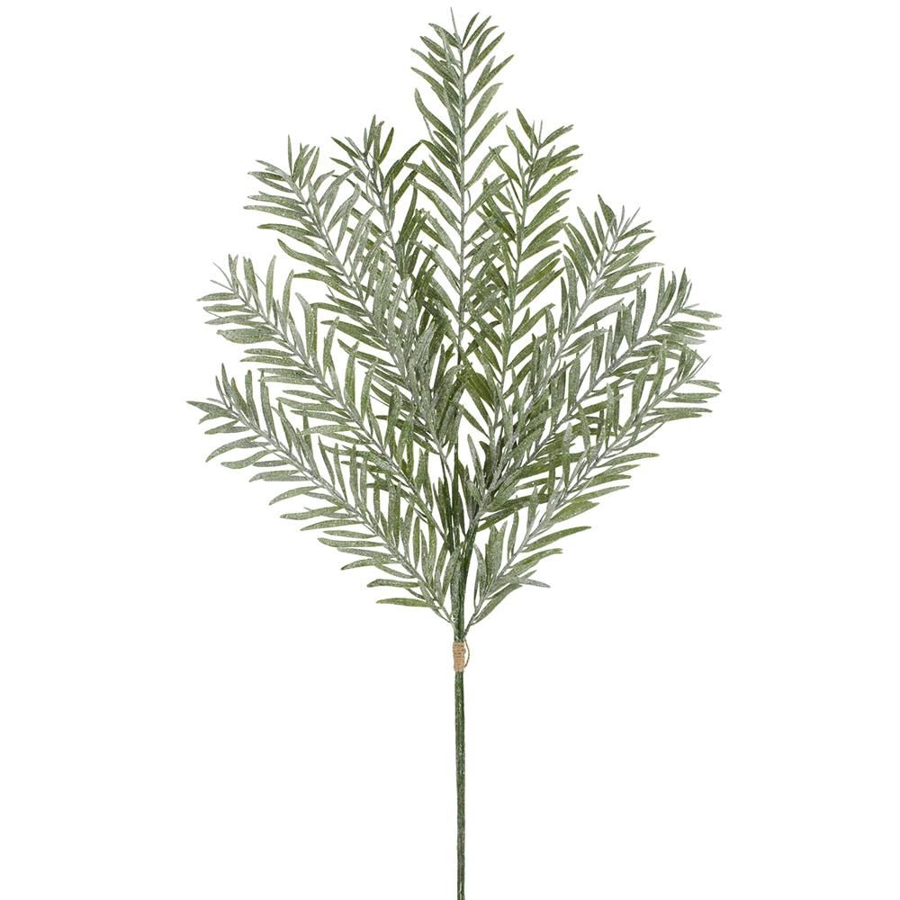 33" Glittered Yew Bundle- Green