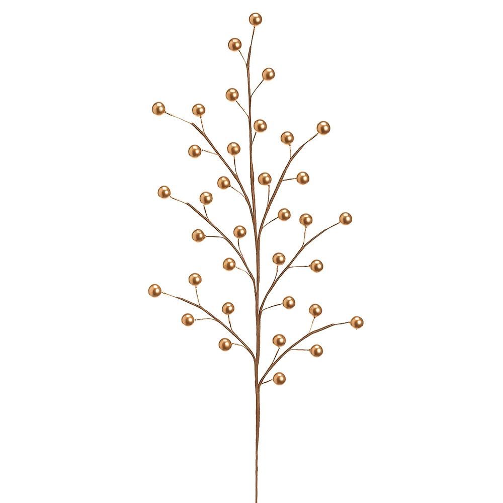 19" Berry Spray- Gold