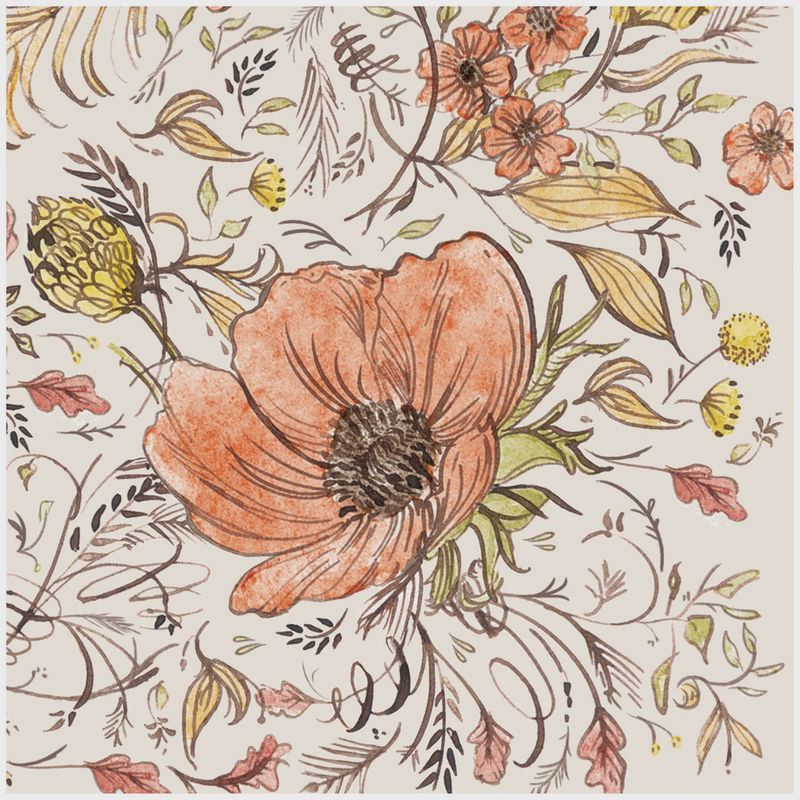Autumn Arrangement Cocktail  Napkin