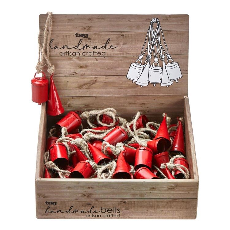 MINI HANGING BELLS 48CT.