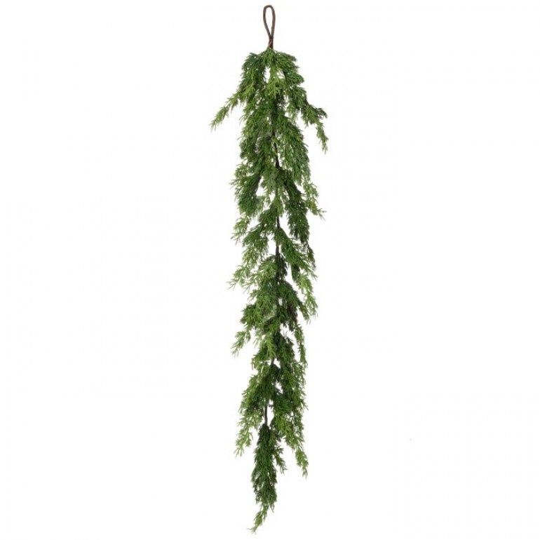 48" REAL TOUCH CEDAR GARLAND