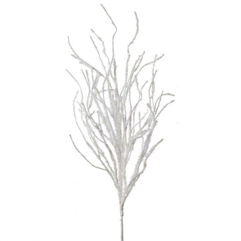 34" PLASTIC SNOWED WINTER BRANCH