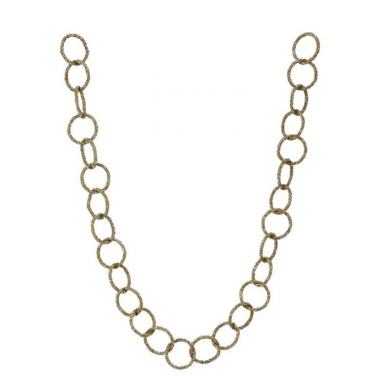 60" Metallic Loop Garland