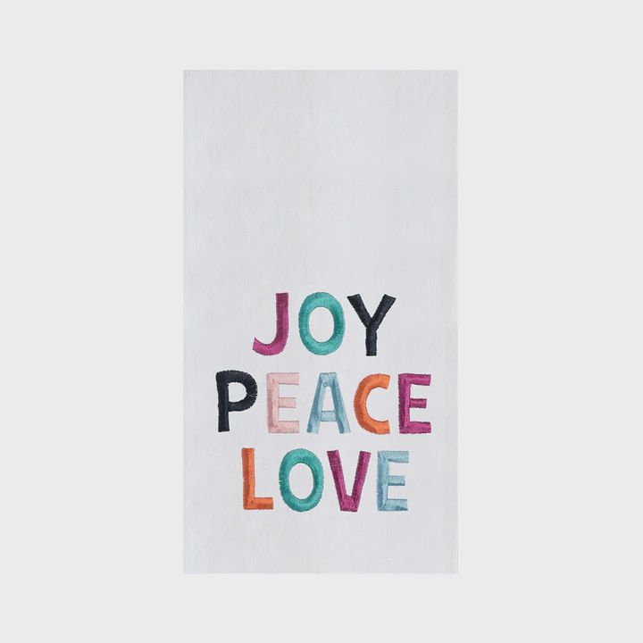 JOY. PEACE. LOVE Towel