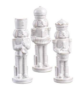 Cream Nutcracker Set of 3