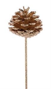 1.75"-2.75"GLITTER PINECONE PICK