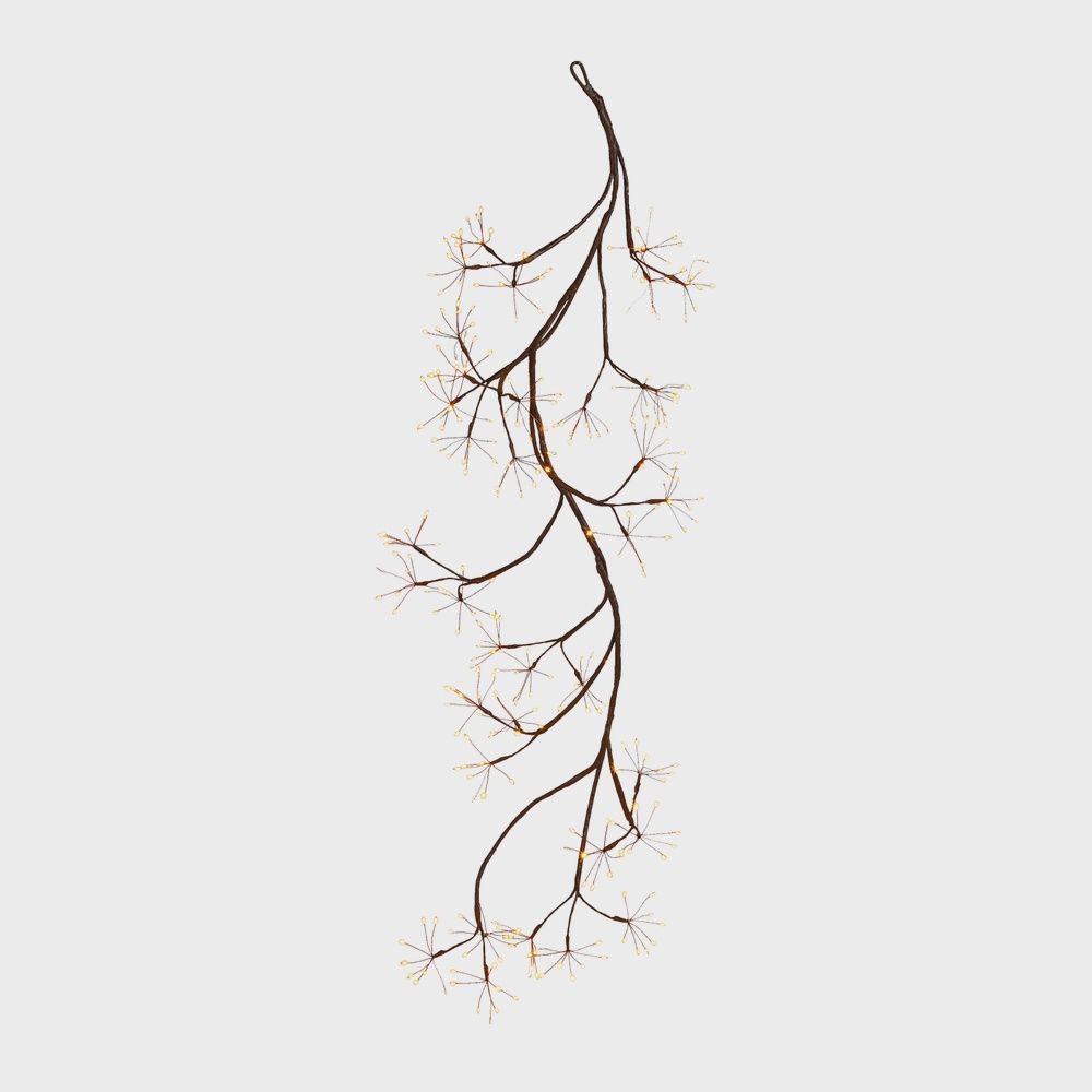 5' Brown Fairy Light Tape Pod Garland