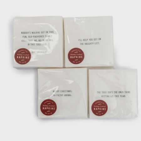 Holiday Cocktail Napkins