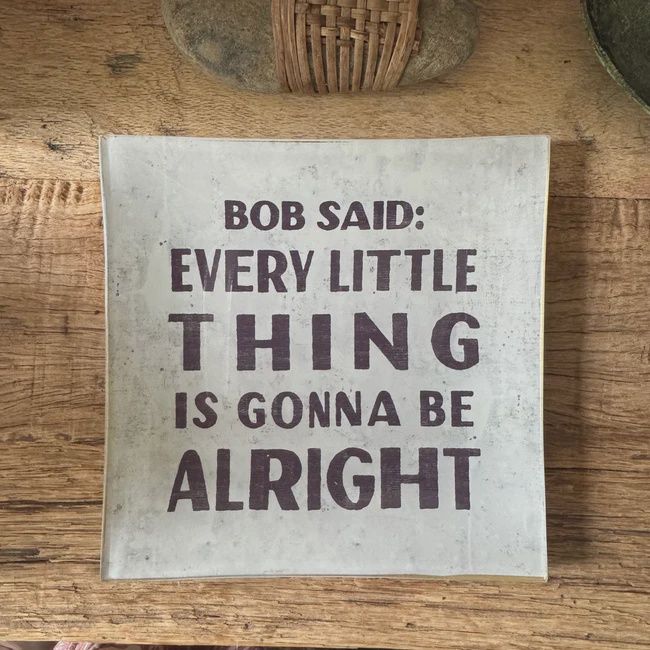 Bob Said Small Deco Plate