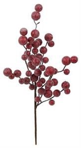 17" Frosted mixed berry pick