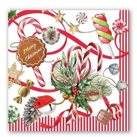 Peppermint Cocktail Napkin