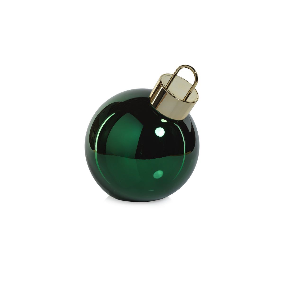9.75 LED Green/Glass Ball