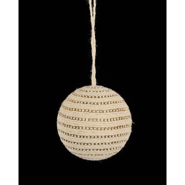 Diamond Chain Ball Orn. 5"