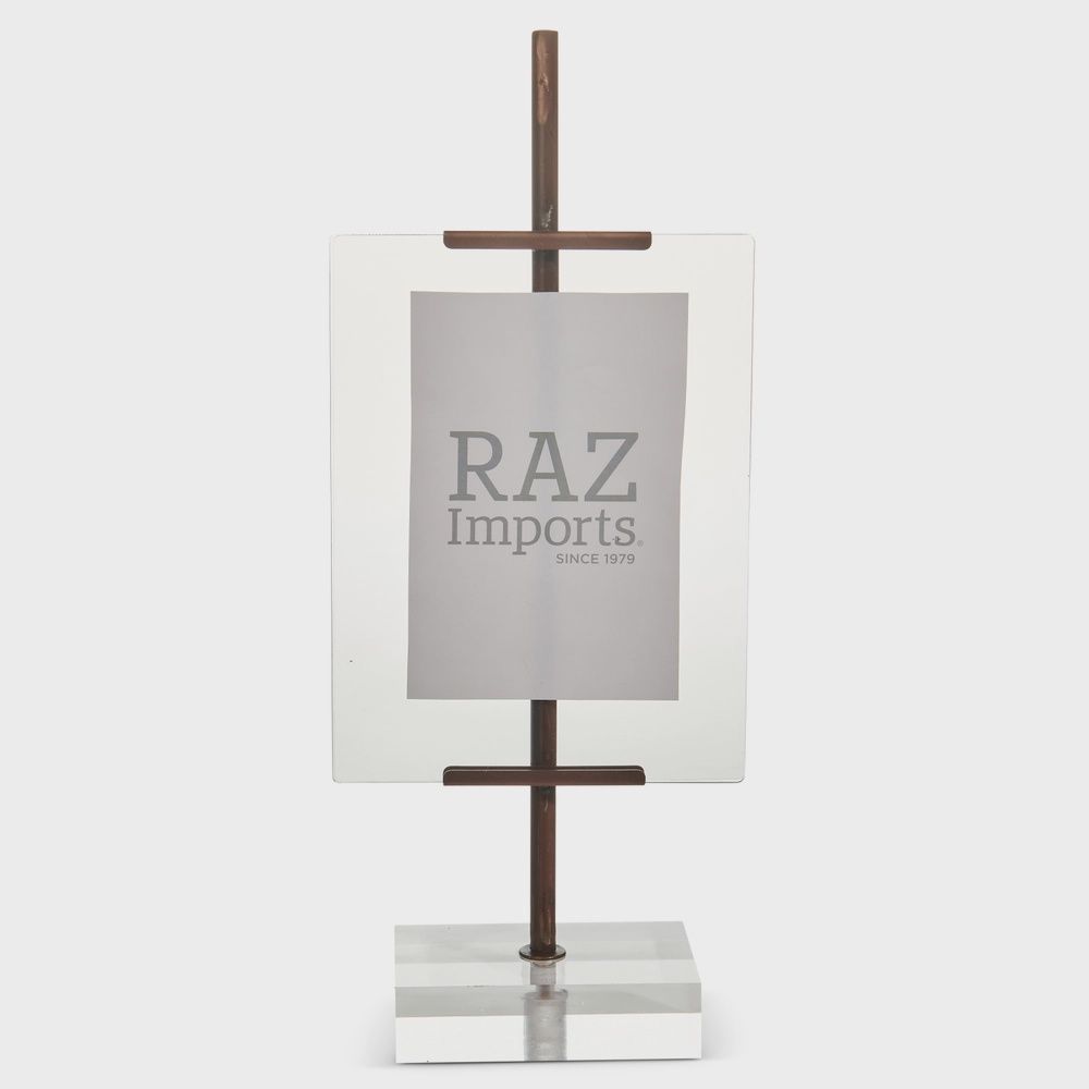 15" Bronze Mini Picture Easel