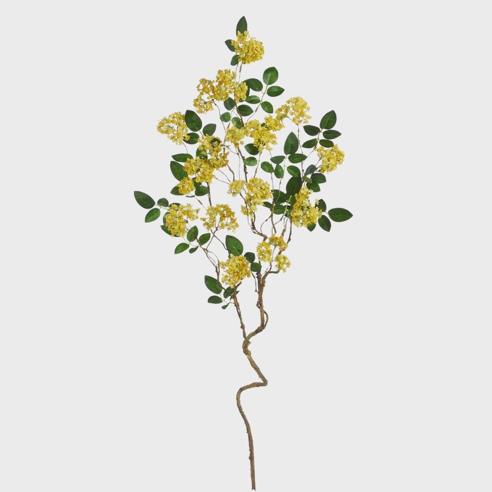 41" Yellow Blossom Branch