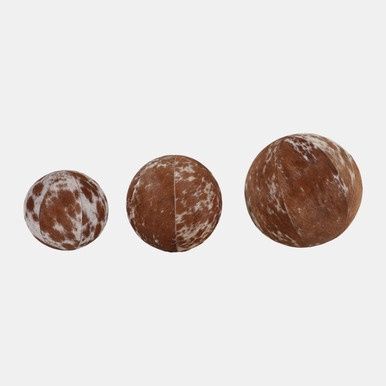 5" Hair on Hide Orb