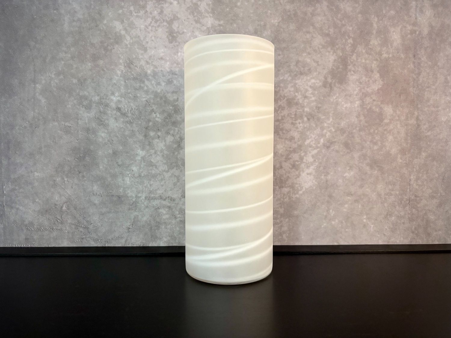 Glacier Glow Vase 4x10