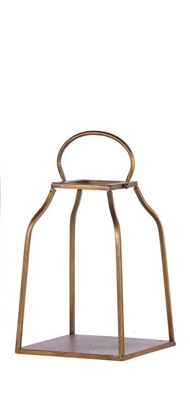 Metal Lantern Bronze SM