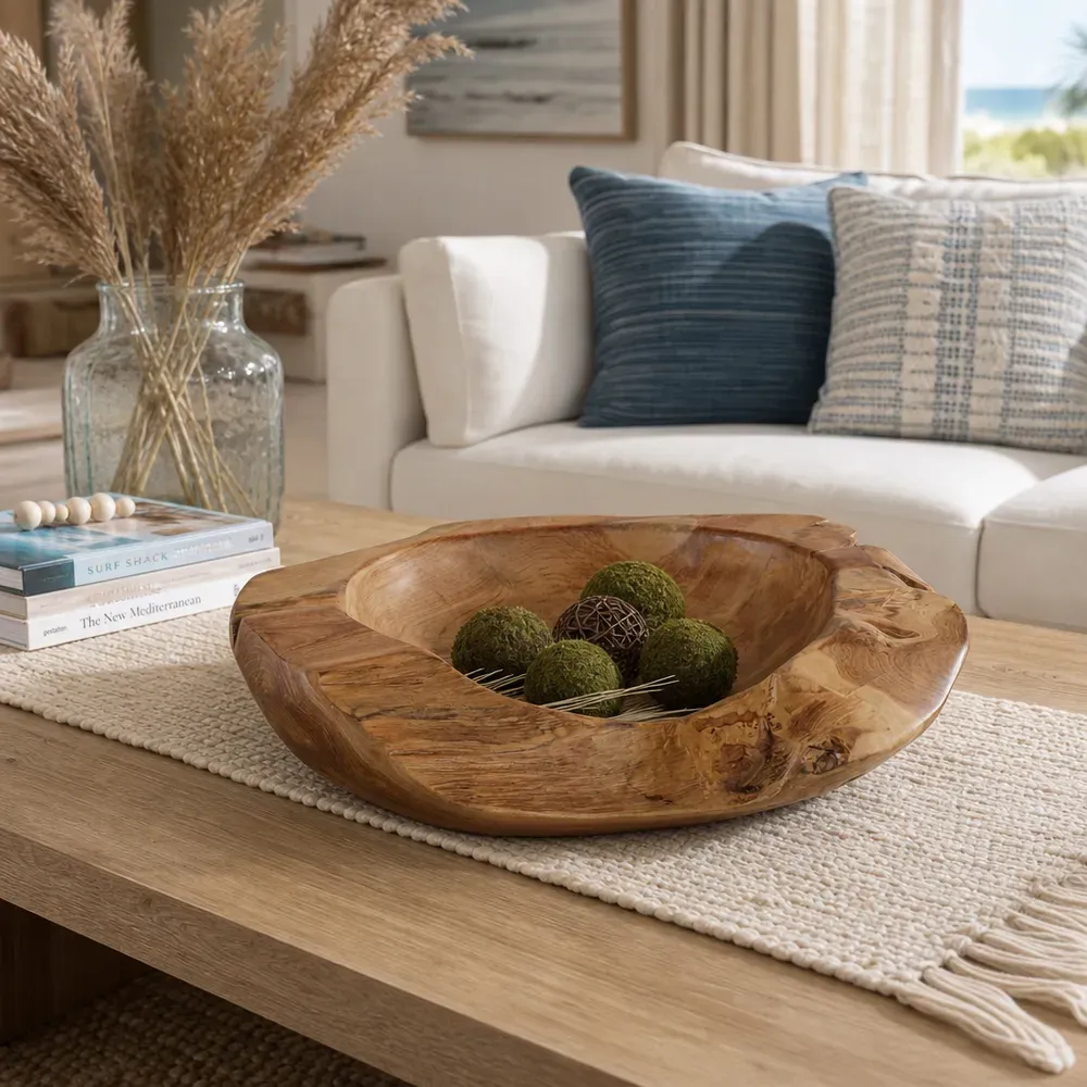 24"Teakwood Bowl