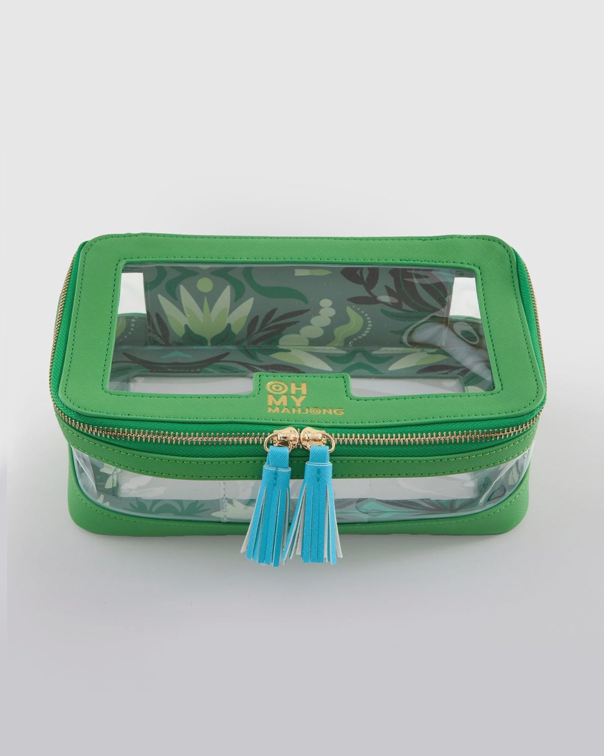 Green Tile Storage Bag