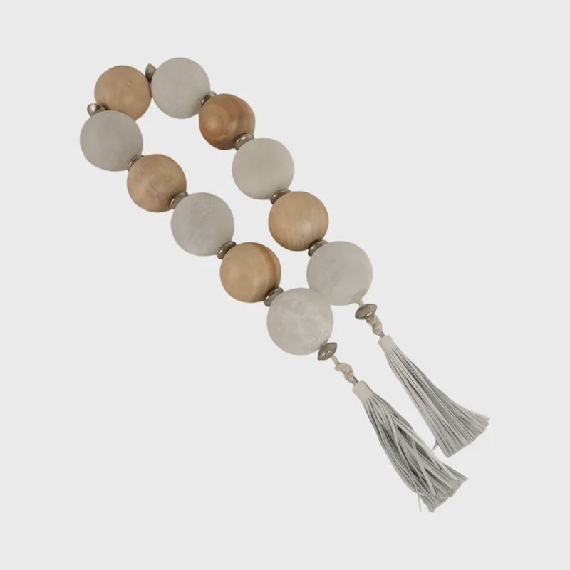 56'' Bothelle Glass/Wood Garland