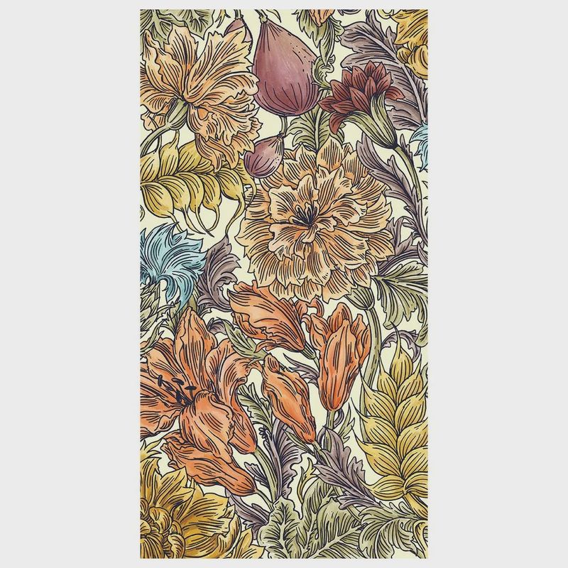 Autumn Acanthus Guest Napkin