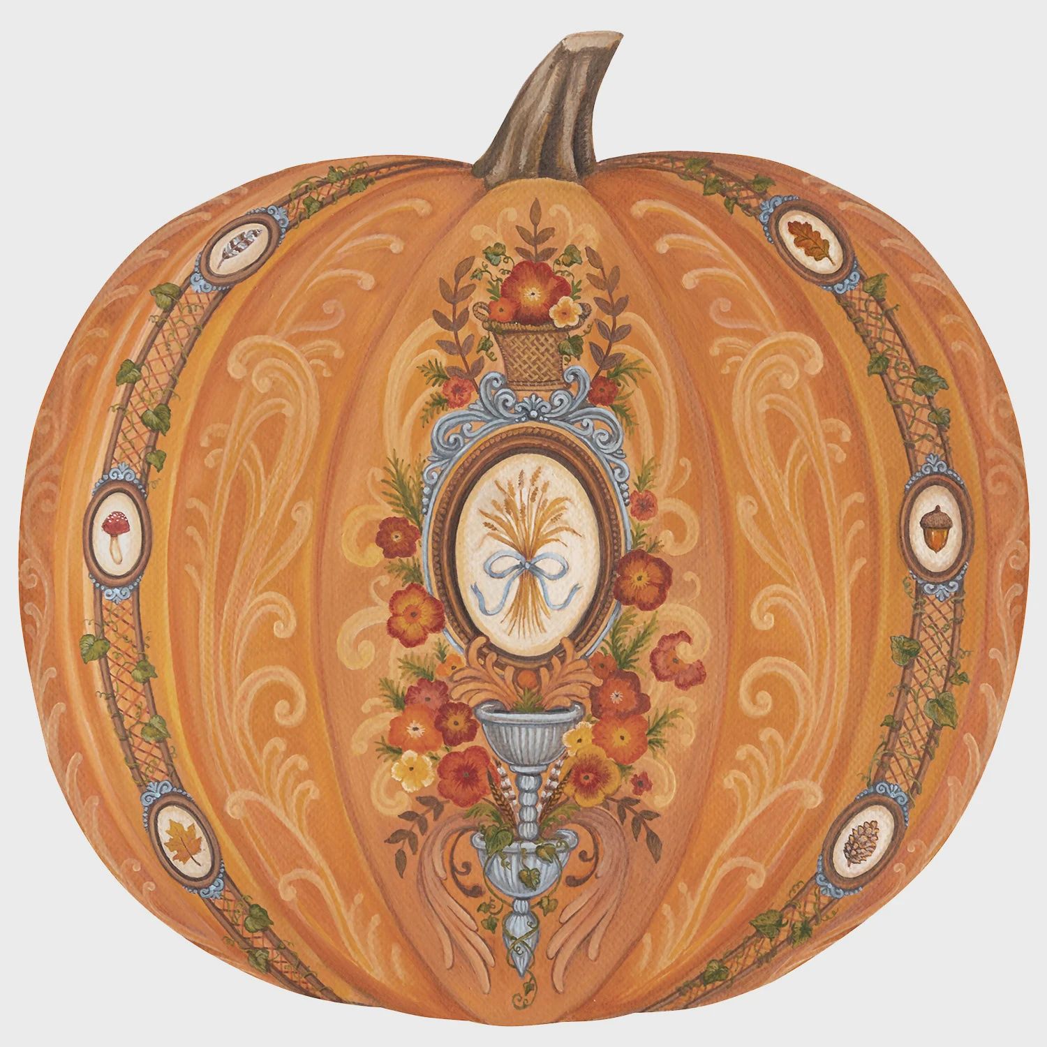 Die-cut Antique Pumpkin Placemat