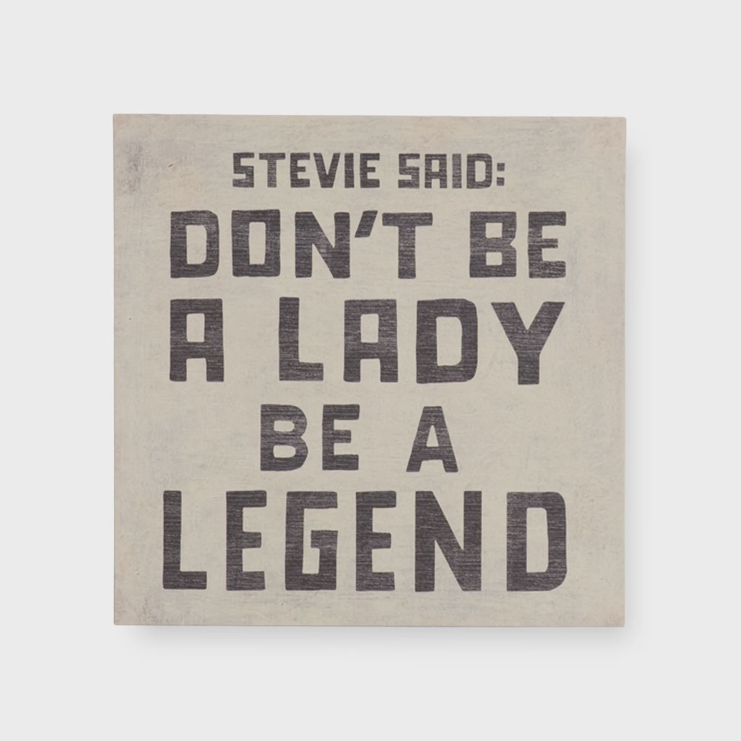 12" Stevie Said Art Poster