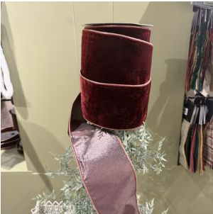 Velvet Met. Burgundy