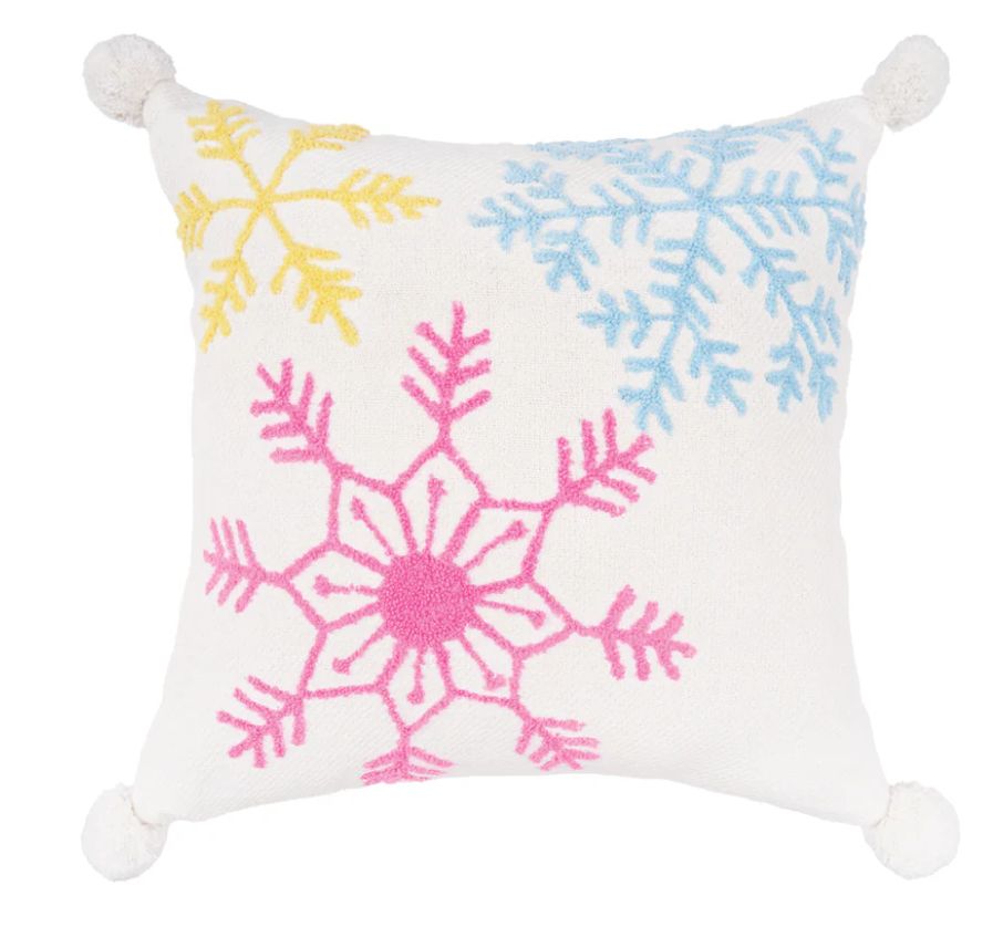 20" Boho Christmas Pillow
