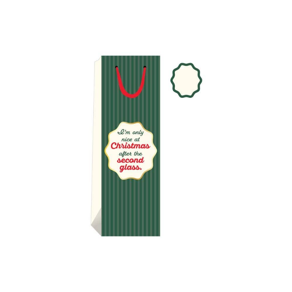 Second Glass- Wine Bag
