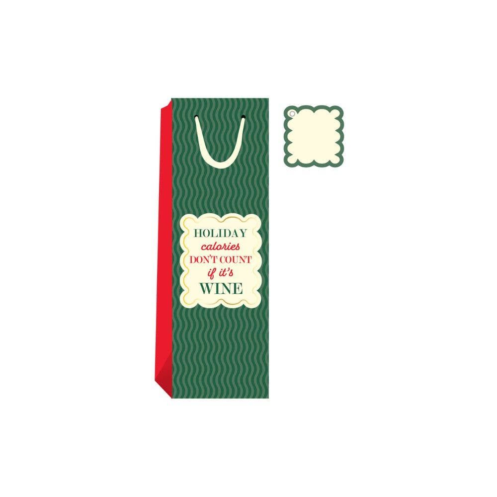 Holiday Calories- Wine Bag
