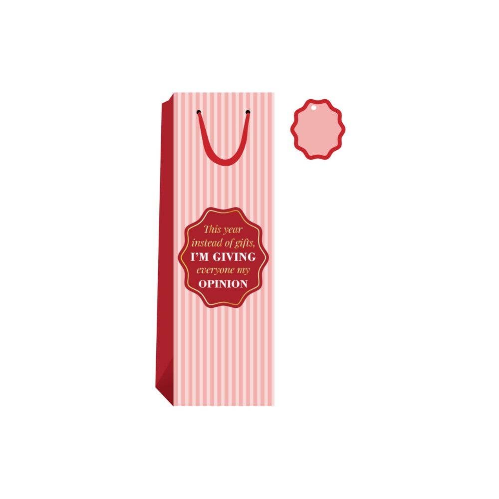My Opinion- Wine Bag