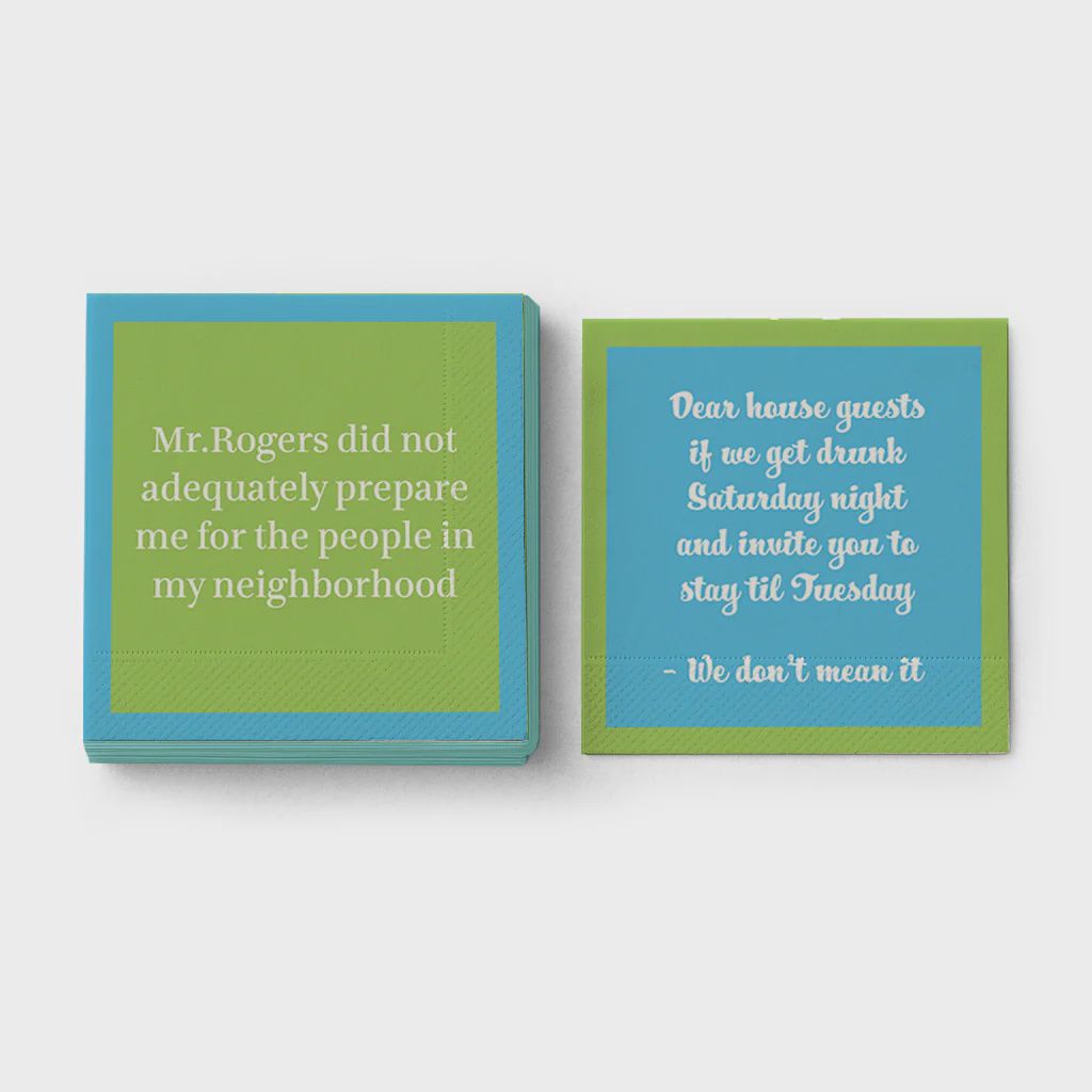 Mr. Rogers Napkin