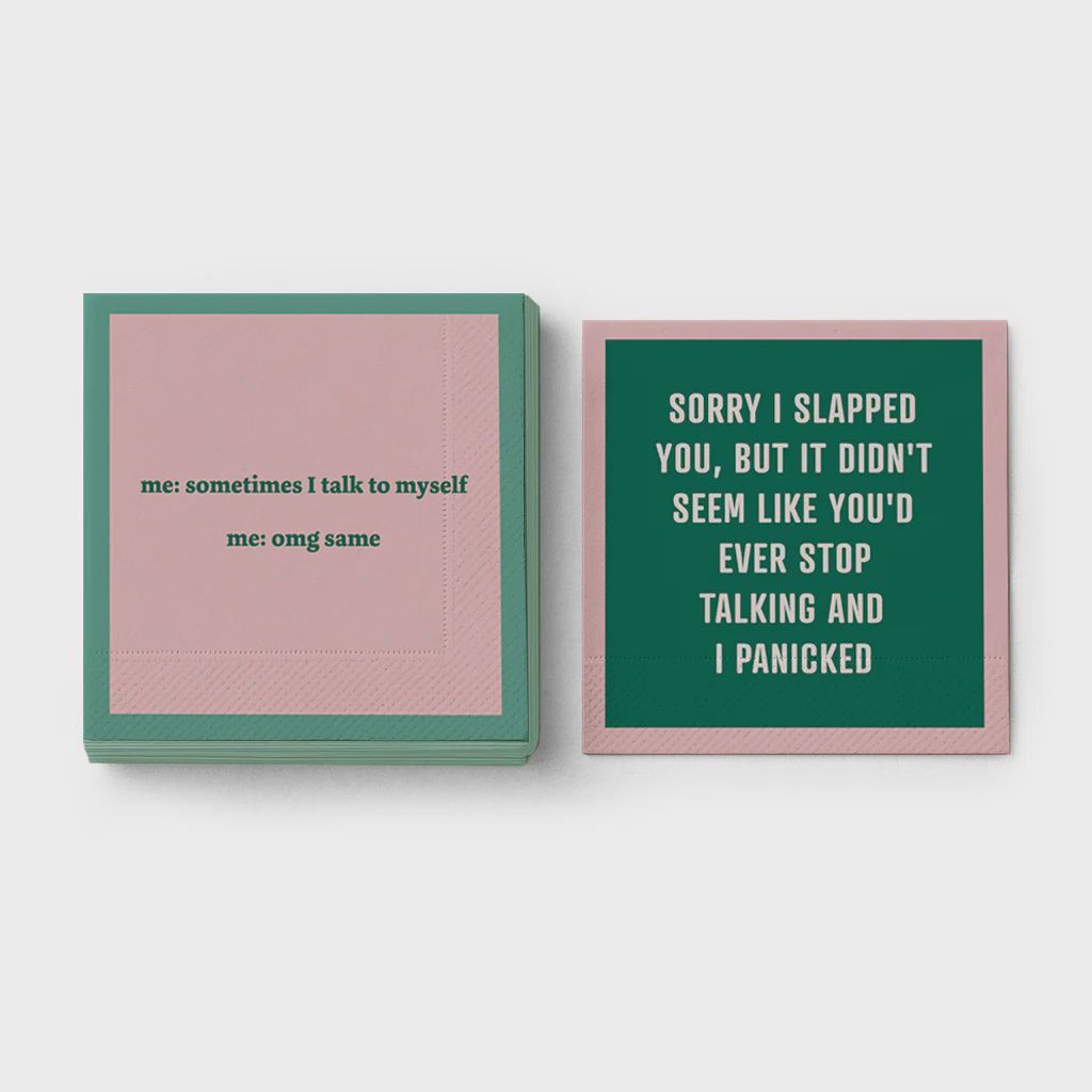 Talk to Self Napkin