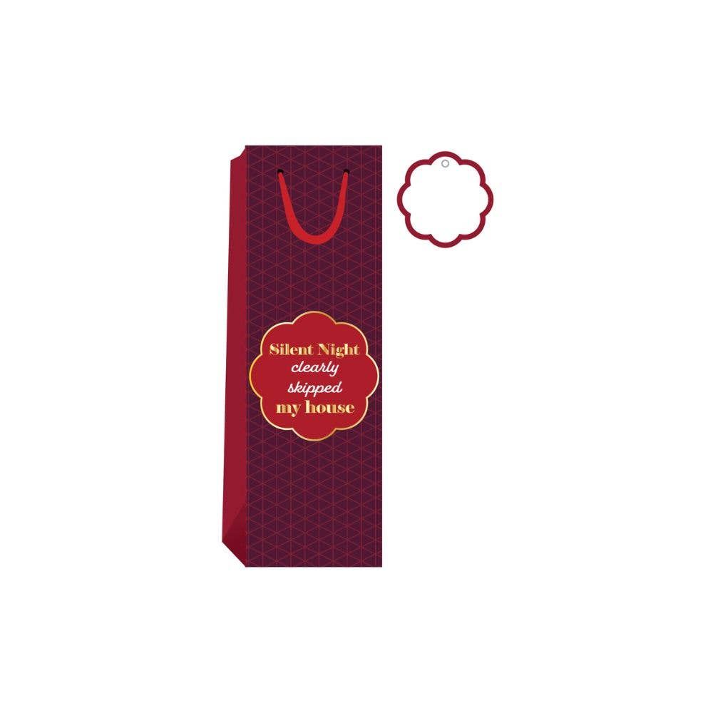 Silent Night- Wine Bag