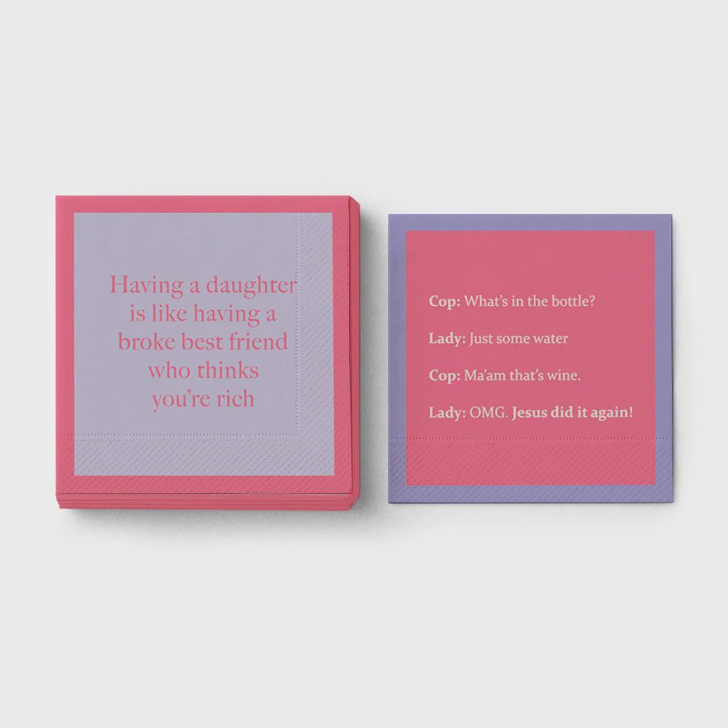 Broke Best Friend Napkin