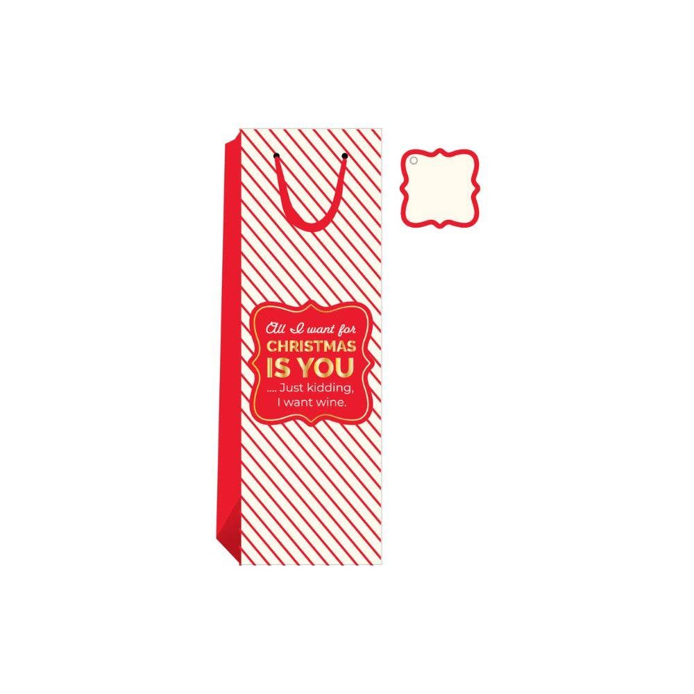 Want Is You- Wine Bag
