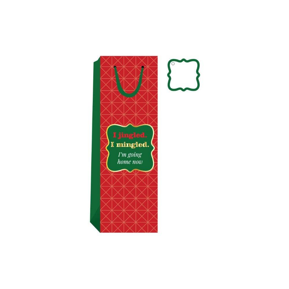 I Mingled- Wine Bag