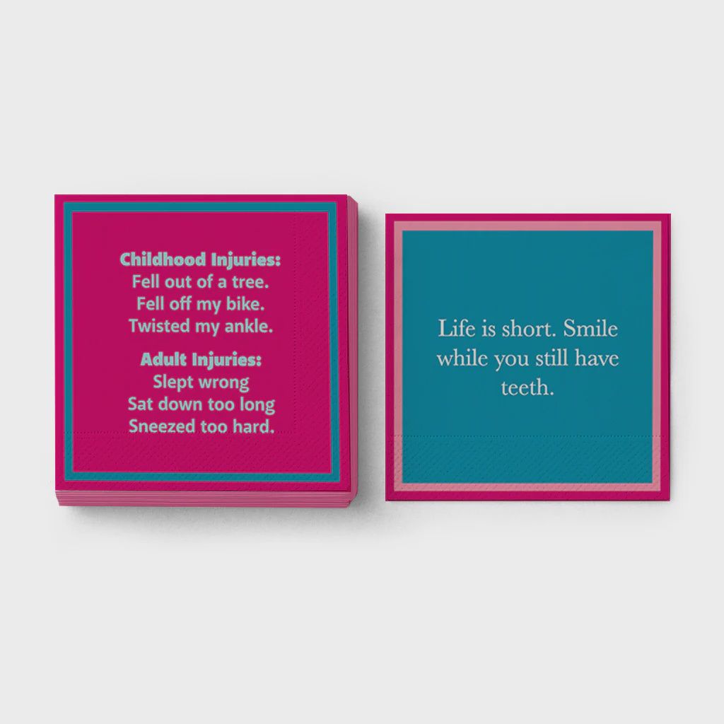 Life is Short Napkin
