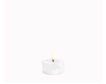 2x1" LED Pillar candle, Nordic white
