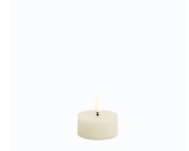 2 x 1" LED Pillar candle, Ivory