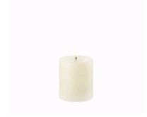 3x4" LED pillar candle, Ivory