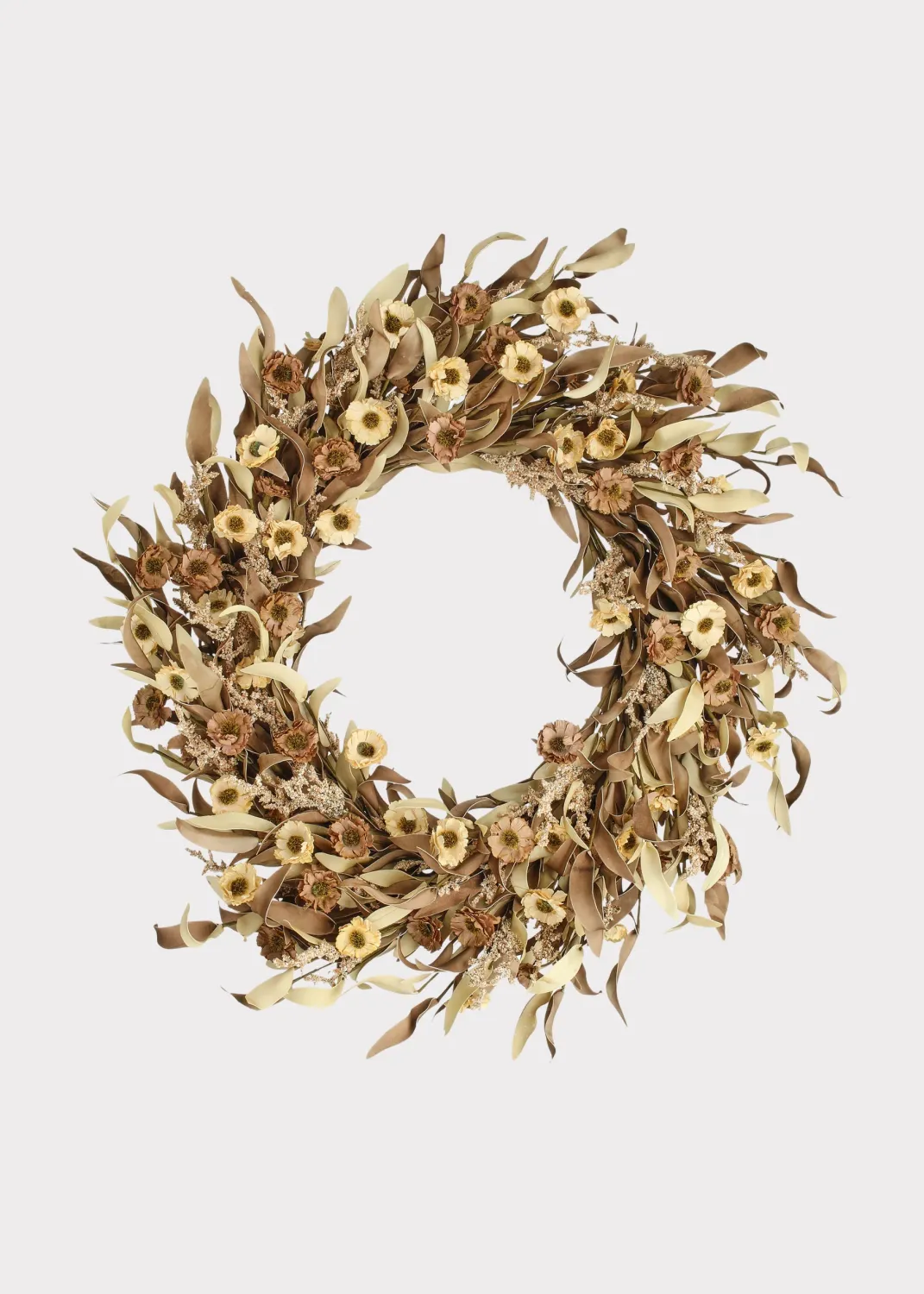 24" Autumn Millet Wreath