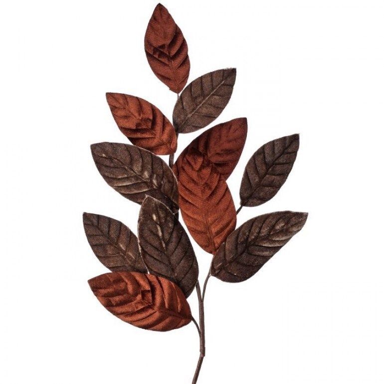 26" MAGNOLIA LEAF SPRAY BWN