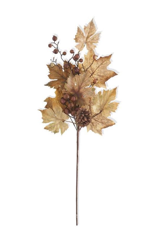 30" Maple Leaf Spray w/Berries