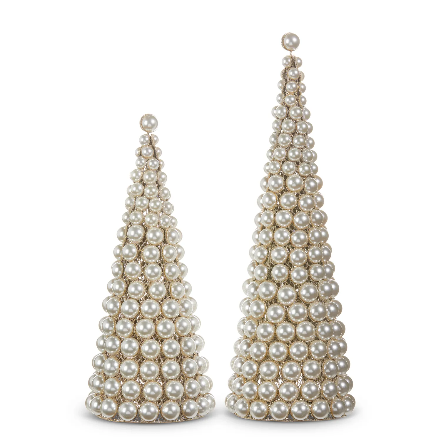 12" Pearl Cone Tree