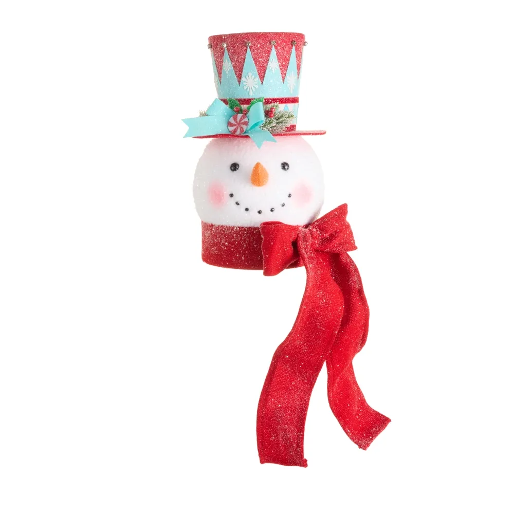 14" Snowman Tree Top