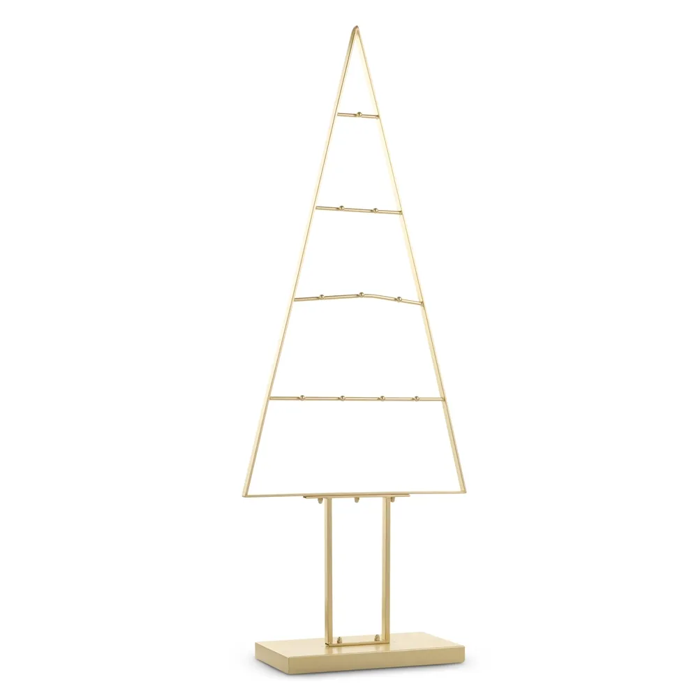 48" Gold Orn Display Tree